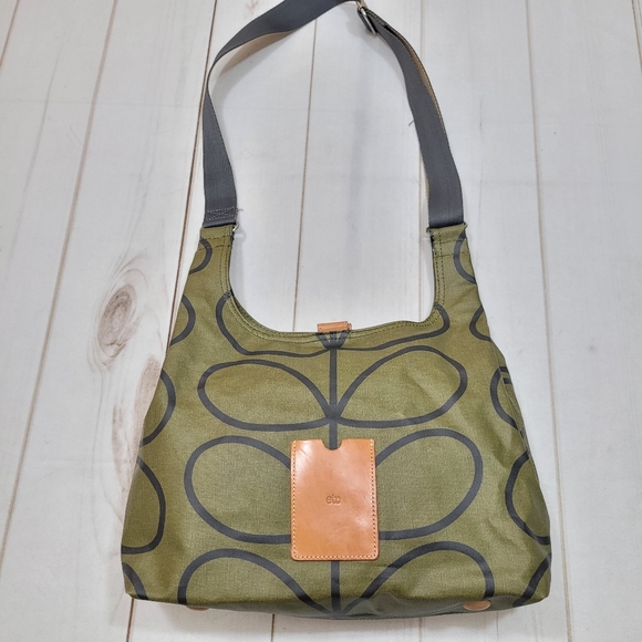 Orla Kiely Bags Etc Orla Kiely Giant Linear Stem Laminated Cotton